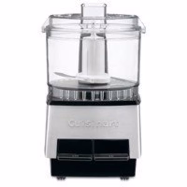 Cuisinart Mini-Prep DLC-1SS Food Processor, 110 W, 21 oz Bowl, Silver